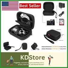 Waterproof Shockproof Compact Camera Case for Small Digital Cameras Travel Pr...