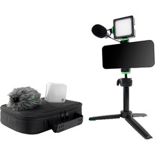 Mackie EM-93MK Complete Vlogger Kit w/Microphone/Light/Tripod