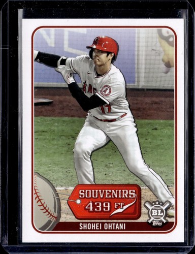 2021 Topps Big League #SO-3 Shohei Ohtani Souvenirs