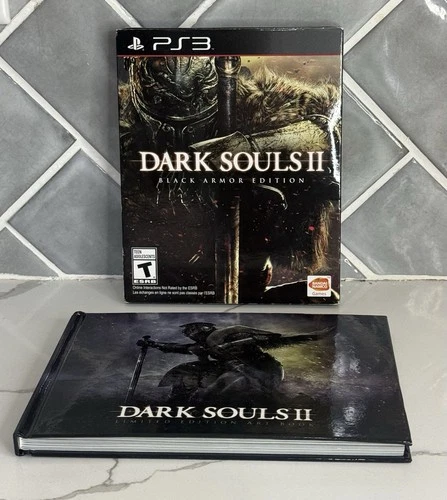 Dark Souls II -- Black Armor Edition (Sony PlayStation 3, 2014) With Art Book