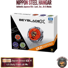 Takara Tomy BEYBLADE X UX-21 Hells Nether Deck Set 3 Beyblades