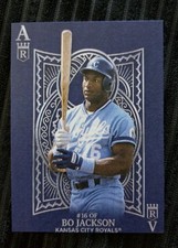 Bo Jackson All Aces Power Rookie Royals '87 Custom Card Fan Art. rookie card picture