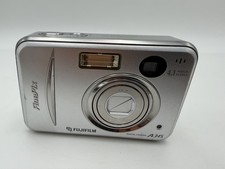 Fujifilm Digital Camera FinePix A345 4.1MP Silver AA Battery Tested Read