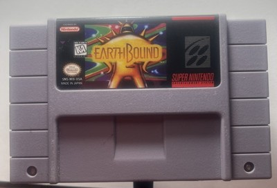 Earthbound Super Nintendo SNES Game Cartridge Tested Authentic Working