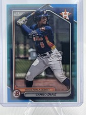 2024 Bowman Draft #BD-176 Camilo Diaz Blue /499 Astros A51