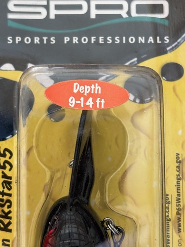 New SPRO RK STAR 55 Lures Steelhead Salmon-Midnight Star - 第 3/5 張圖片