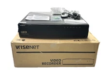 NEW Open Box Wisenet Hanwha Techwin  XRN-2011A 4K Network Video Recorder 24TB