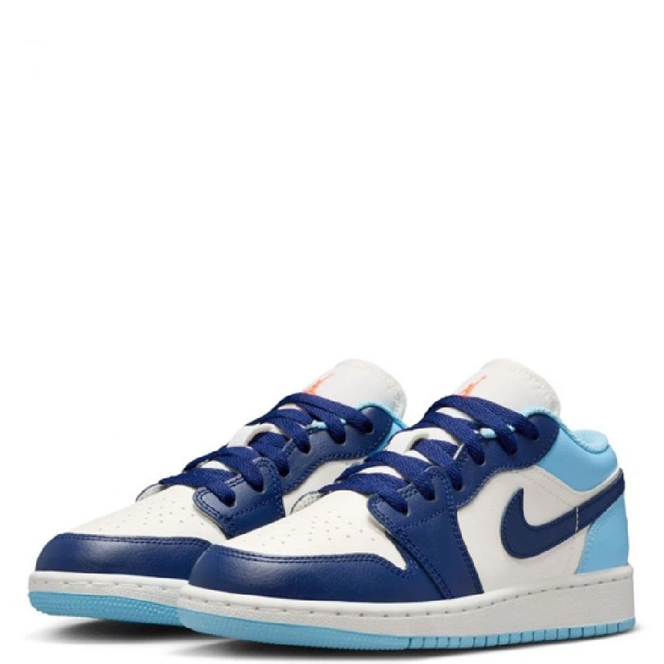 Hombre Jordan 1 Low Sail/Blue Void-Blue Chill (553558 149) Foto 3 de 4