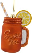 Iced Tea Ornament - Southern Sweet Tea Christmas Tree Ornaments for Foodies