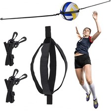 Volleyball Spike Trainer - Adjustable Solo Practice System for Hitting  Serv...