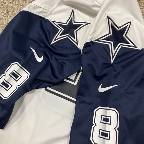 Troy Aikman Dallas Cowboys Color Rush Nike Jersey Men L White - Picture 6 of 8