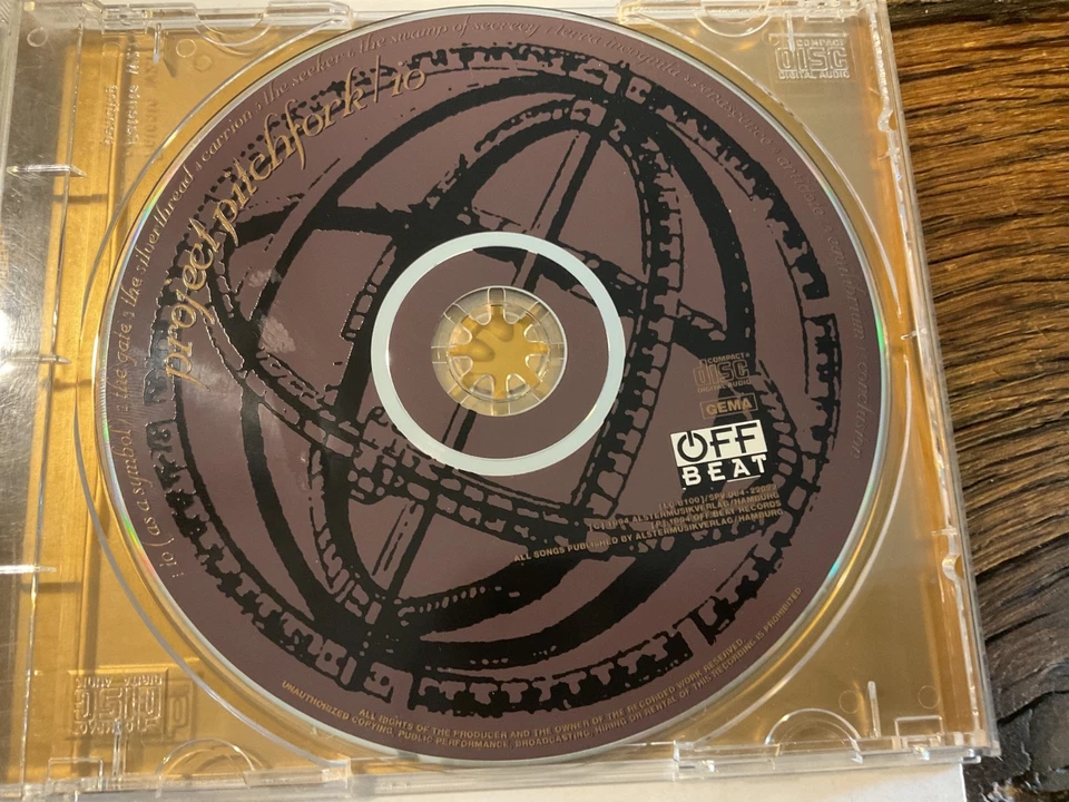 Project Pitchfork 10 Off Beat SpV CD (11 tracks) 1994 mit Tourbeileger - Bild 4 von 4