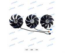 Graphics Card Cooling Fan For EVGA RTX3070 3070ti 3080 3080ti 3090 FTW3