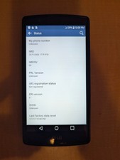 LG G4 VS986 32GB Deep Blue Verizon Unlocked - 4G LTE - Complete Kit - AS-IS