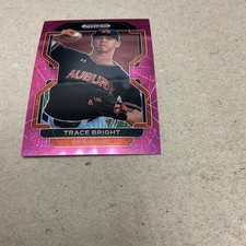2022 Panini Draft Pick Orioles Prospect Trace Bright Pink Velocity Prizm Card