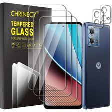 6 in1 for Moto G Stylus 5g 2023,3 pack Screen Protector Film and Camera Lens, 9H