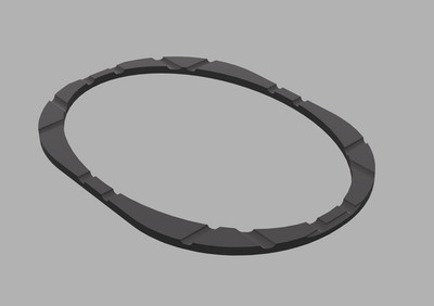 Single Spacer for Apache 2800 Boombox Polk DB692 Fitment PETG