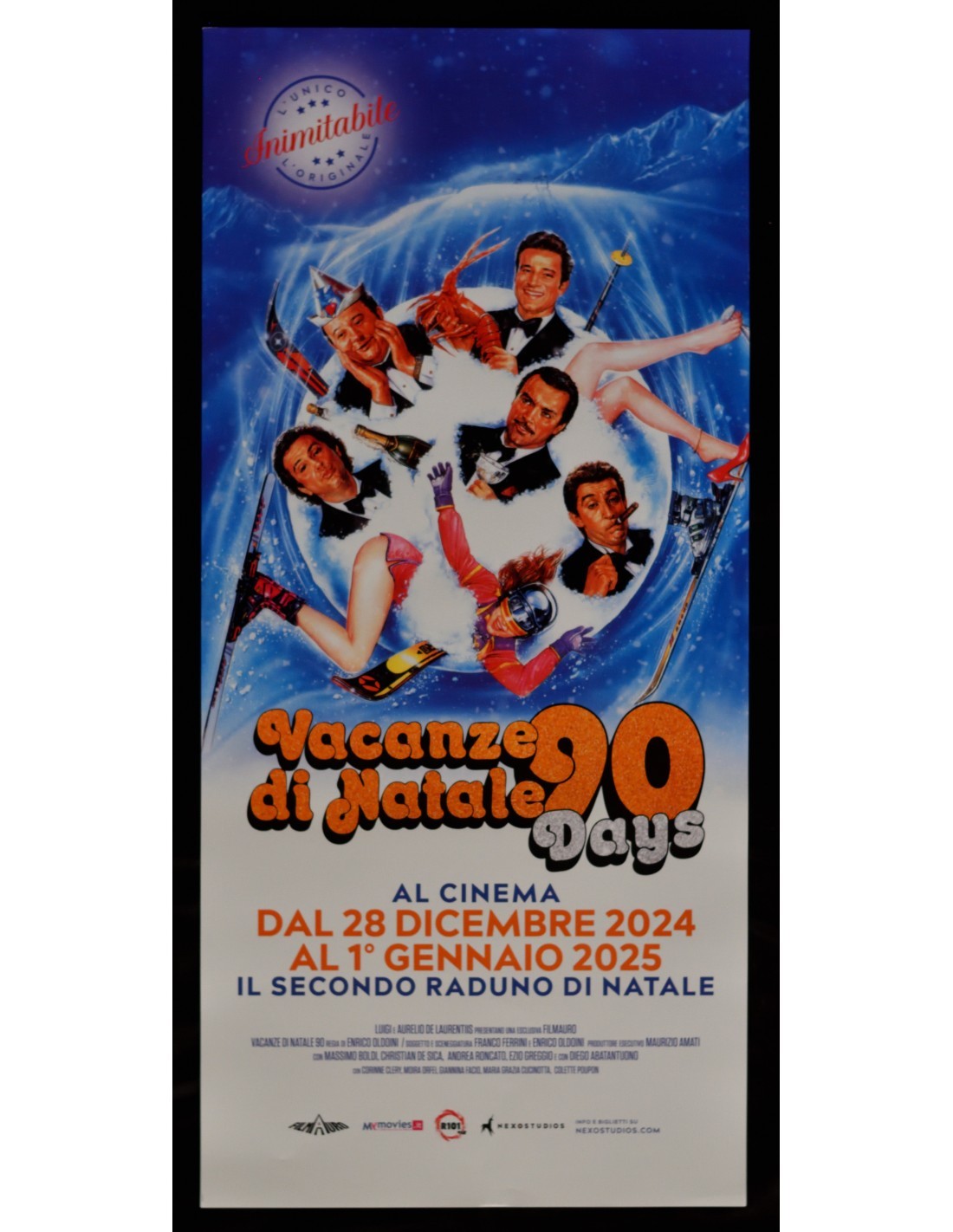 Locandina originale film Vacanze di Natale '90 (1990) - Regia di Enrico Oldoini