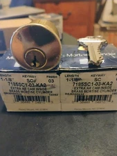 2Dual  Kaka  Ilco Schlage 7286_Sc_1_03_KA.  Brass Two  locks