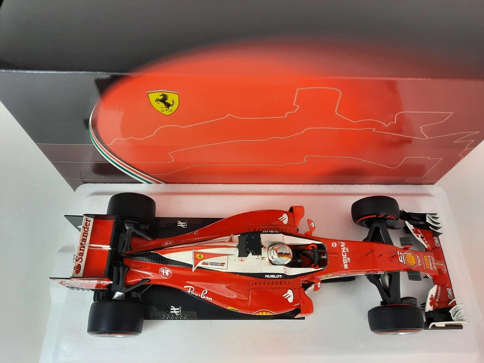 BBR Ferrari SF16-H #5 Sebastian Vettel GP Italy 2016 1/18 BBR181625 - Immagine 3 di 4