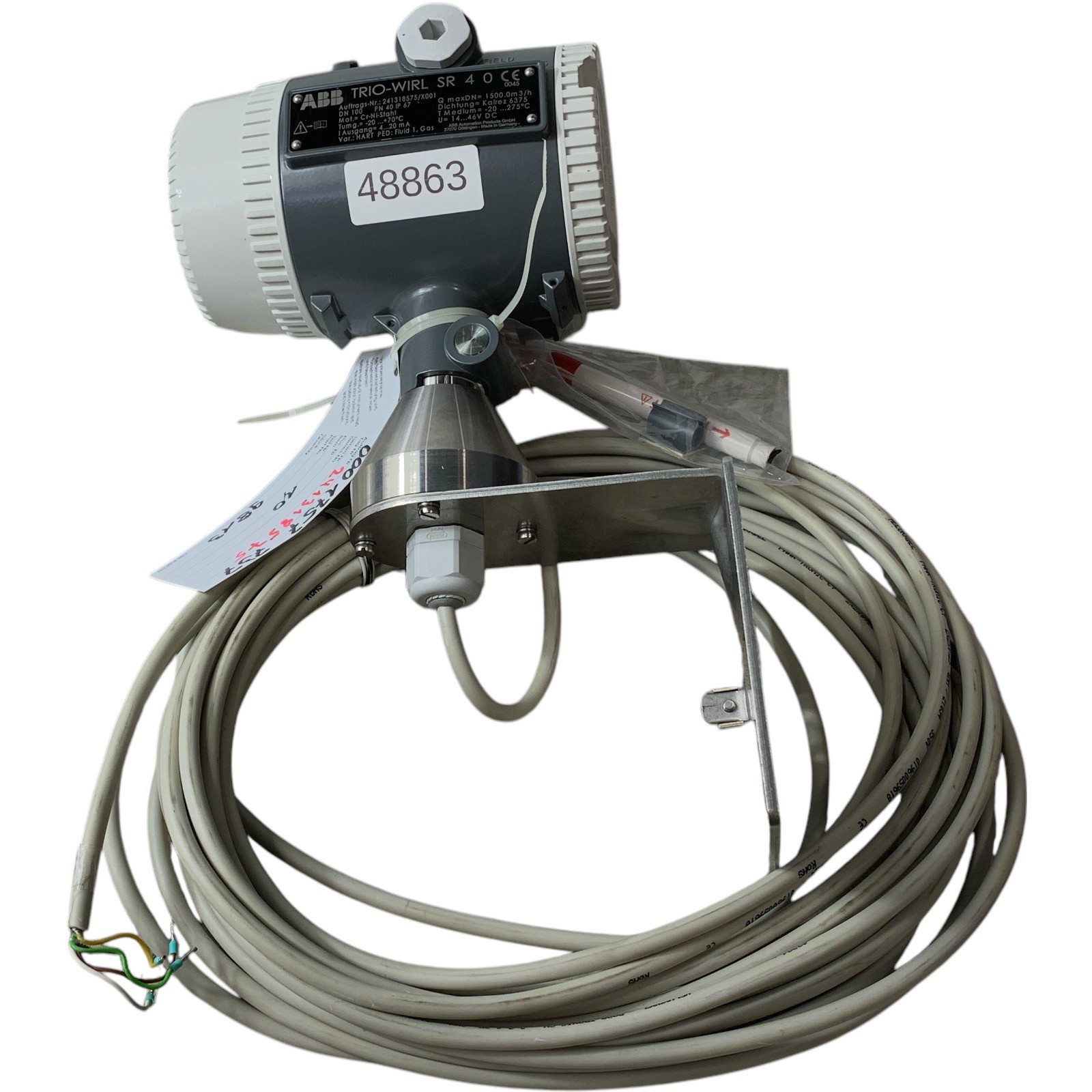 ABB TRIO-WIRL SR 4-0 Swirl/Swirl Flow Meter