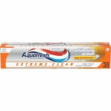 Aquafresh Extreme Clean Whitening Action 5.6 Ounce Pack of 6 , Bronze
