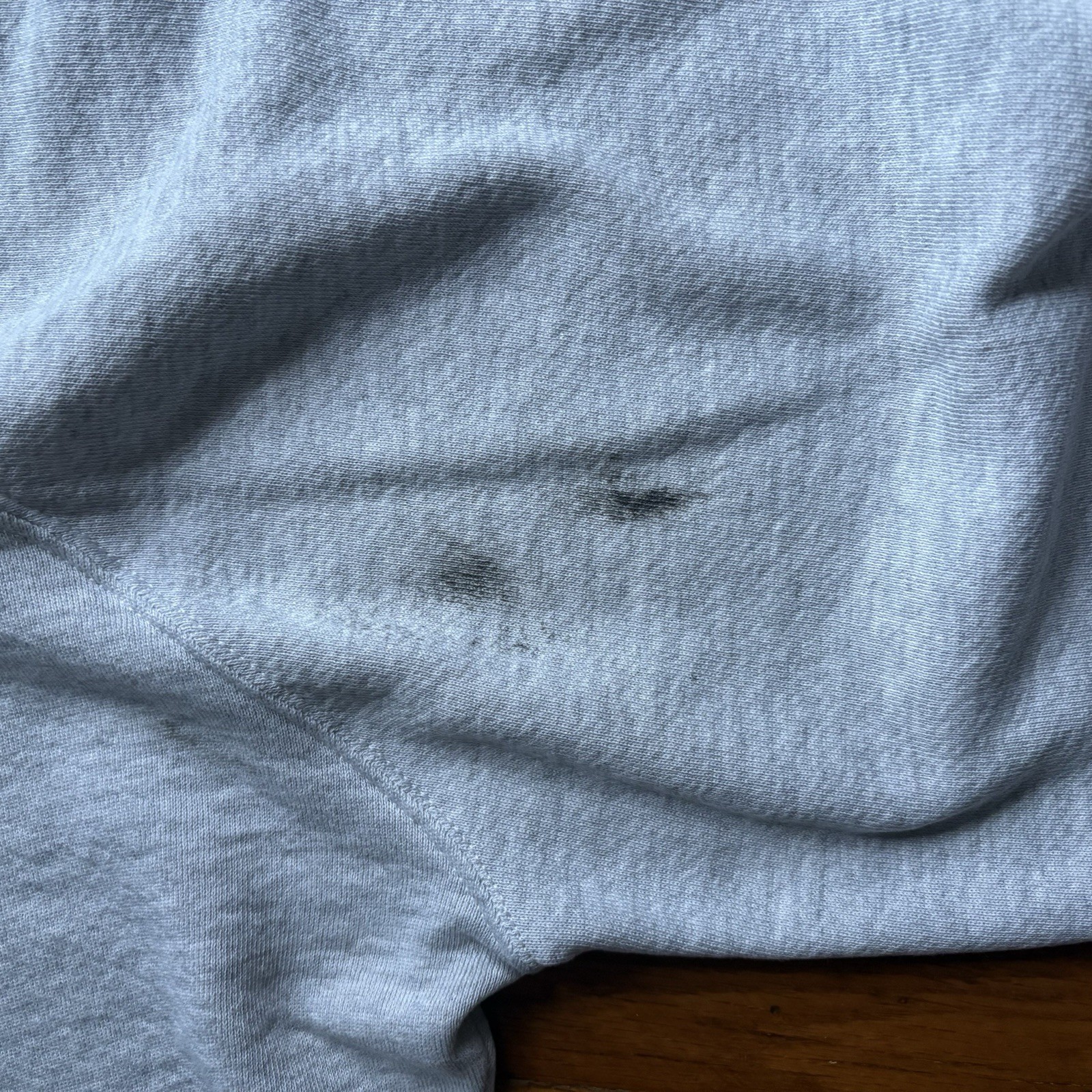 Vintage 1990’s Jerzees Blank Gray Basic Crewneck … - image 7