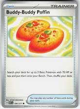 BUDDY-BUDDY POFFIN 184/217 - POKEMON ASCENDED HEROES - NM COMMON