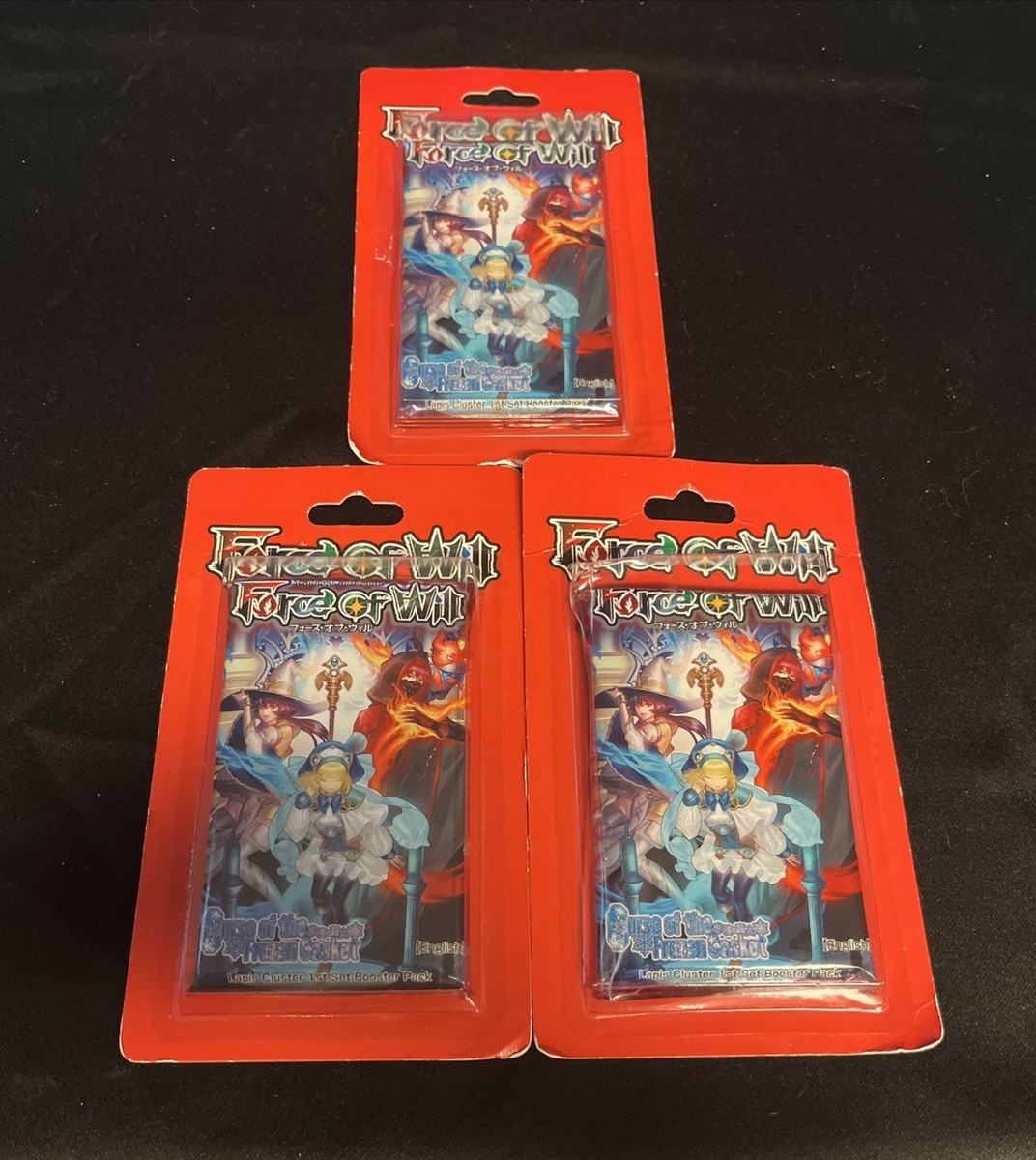 curse of the frozen casket booster box Force Will of Pack : Toys & Games each booster box holds a special surprise – a random selection from one of the six special art paper playmats Force Of Will All 5