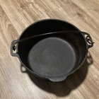 Vintage Dual Logo Wagner Ware Griswold Dutch Oven Stock Pot 5 Qt. No Lid