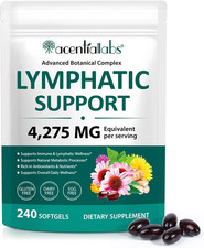 Lymphatic Drainage Supplements, Herbal 4275Mg Lymph System Support Supplement fo