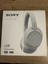 Sony WH-CH720N Wireless Over-Ear Headphones - White