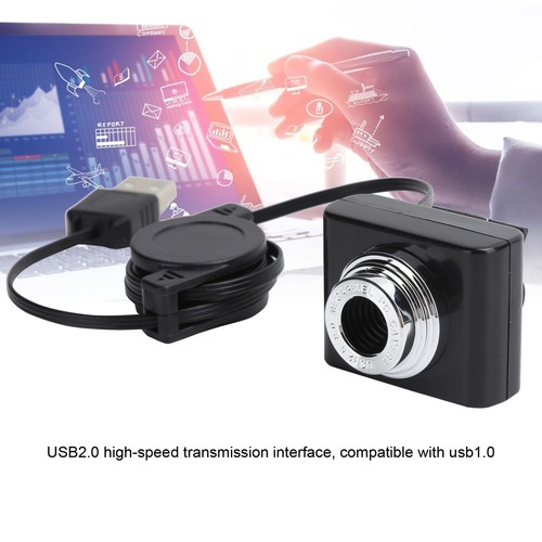 Webcam Clipon USB2.0 Camera With Retractable Cable 640x 480 Resolution Imagin FY - Bild 20 von 22