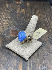 Barse Denizen Ring- Denim Lapis- Bronze- 12-N...