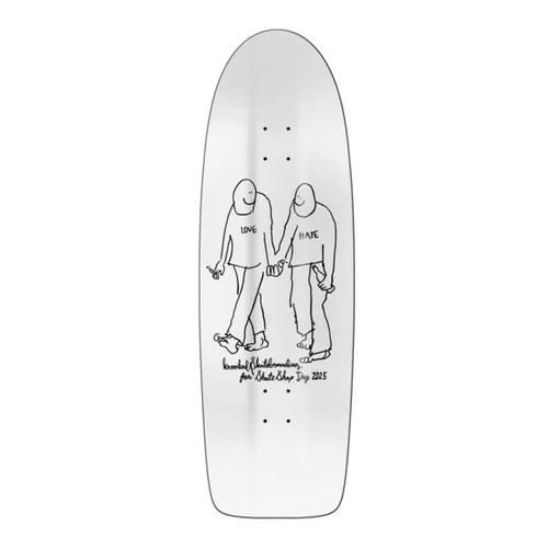 Krooked Skate Shop Day Beam Love 10.75 Skateboard Deck - Picture 2 of 2