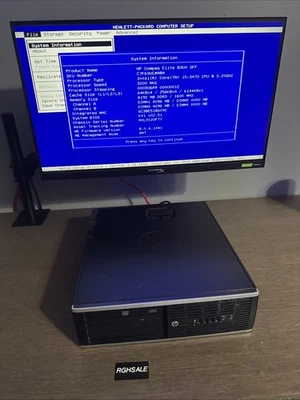 HP Compaq Elite 8300 Ultra Small Form Factor (USFF) PC Desktops