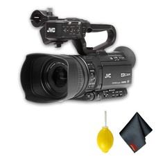 JVC GY-HM250 UHD 4K Streaming Camcorder Built-in Lower-Thirds Graphics Basic Ac