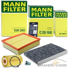 MANN-FILTER INSPEKTIONSPAKET FILTERSATZ A FÜR VW PASSAT 3B 3BG 1.9 2.0 TDI 00-05