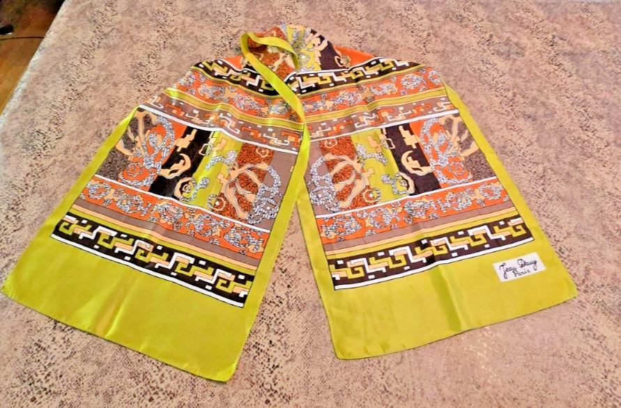 Jean Davy Paris Rectangular Acetate Abstract 53.7… - image 3