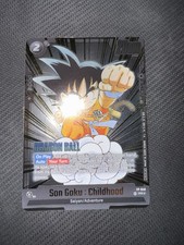 Promo Manga Booster SB01 Son Goku FP-049 Dragon Ball Card Game Fusion World TCG