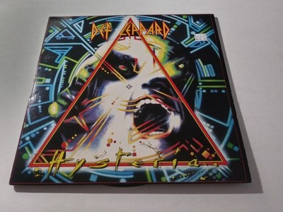 Def Leppard   Hysteria VG++ Original Mercury Record 1987 POUR SOME SUGAR ON ME