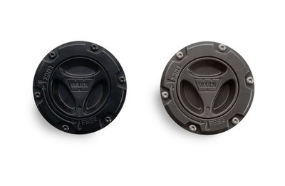 Warn 95060 Locking Hubs Super Duty 35 Spline Black Stainless Steel 6 Bolt Set 2