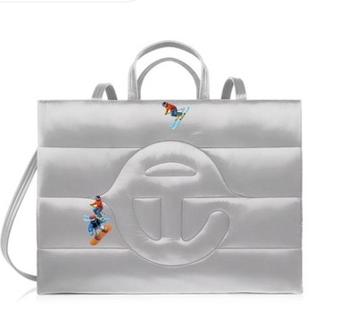 [Telfar] Medium Puff Shopper - Grey -  New - Released 2023