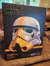 Star Wars The Black Series Artillery Stormtrooper Premium Electronic Helmet