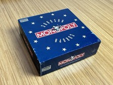 Monopoly Europa-Ausgabe Parker 1992 vollständig ECU Spielgeld Sammler