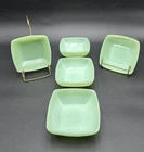 VINTAGE FIRE KING JADEITE LOT OF 5 CHARM BERRY BOWLS