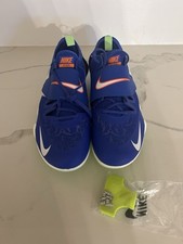 Nike Zoom PV Elite Track  Field Pole Vault Spikes Size 12 AA1204-400 Blue