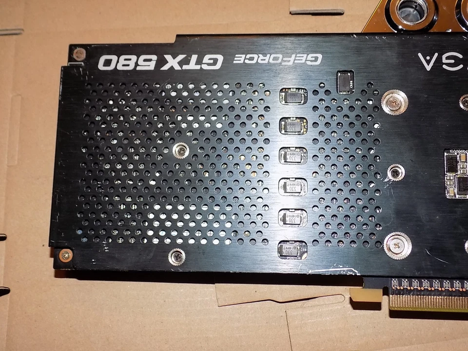 EVGA GeForce GTX 580 FTW Hydro Copper 2 GDDR5 3GB 384-bit PCI-E 2.0 x16 SLI/HDPC - Image 4 of 4