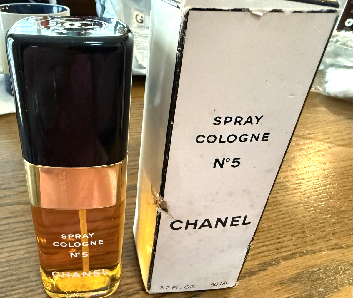 Vintage CHANEL No 5 Spray Cologne in Box 3.2 fl oz | eBay
