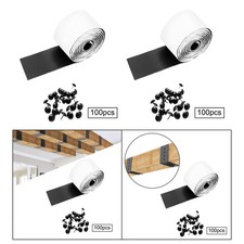 5ft Faux Wood Strap Architectural Accessory, Joist Gap Hiding Strap, Ceiling